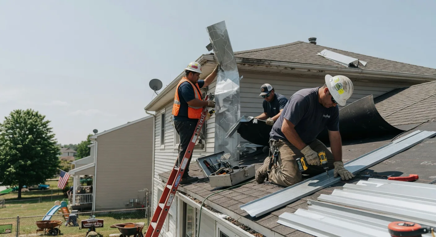 Metal Roof Repair in Elk City, ID